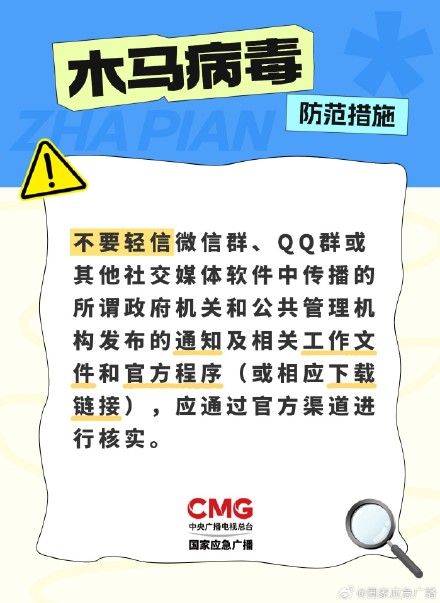 警惕!不随意点击来源不明的链接或文件 警惕!不随意点击来源不明的链接或文件