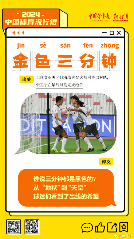 来了！2024年度中国体育流行语