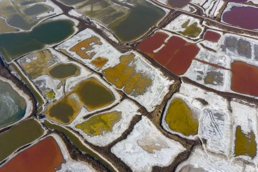 运城:多彩盐湖 冬日画卷 运城:多彩盐湖 冬日画卷