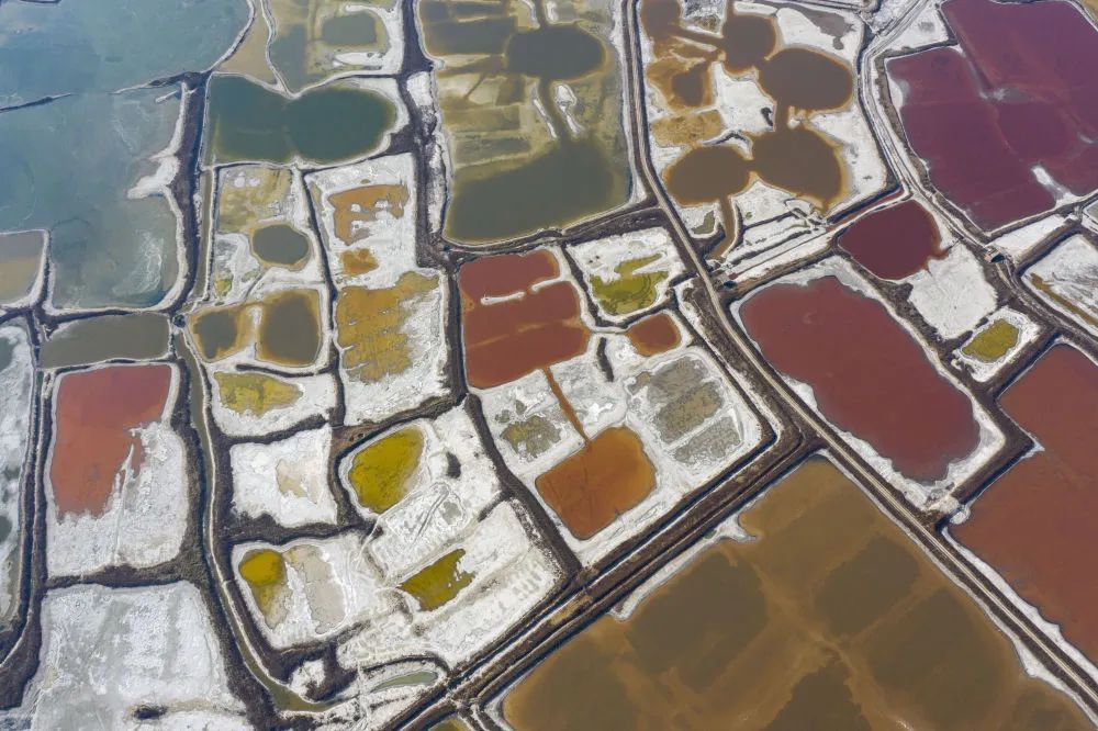 运城:多彩盐湖 冬日画卷 运城:多彩盐湖 冬日画卷