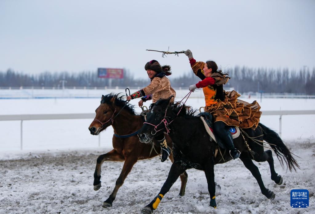 新疆博乐2024-2025冰雪文旅活动开幕