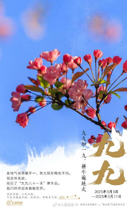 “数九天”到了!收好数九寒天健康日历 “数九天”到了!收好数九寒天健康日历