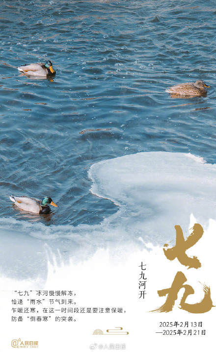 “数九天”到了!收好数九寒天健康日历 “数九天”到了!收好数九寒天健康日历