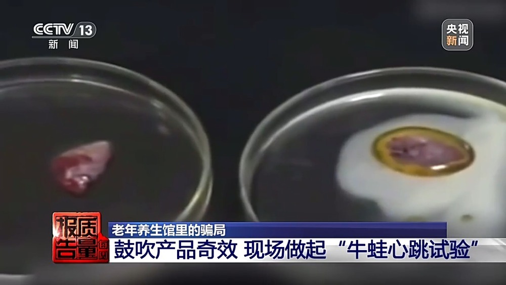 每周质量报告丨2万元床垫“包治百病” “神药”让牛蛙心跳不停?都是骗局! 每周质量报告丨2万元床垫“包治百病” “神药”让牛蛙心跳不停?都是骗局!