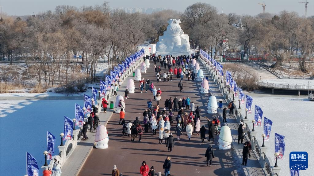 第37届太阳岛国际雪雕艺术博览会试开园