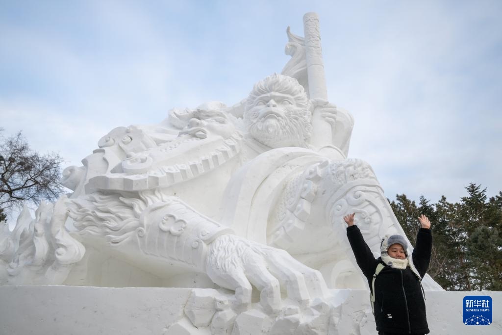 第37届太阳岛国际雪雕艺术博览会试开园