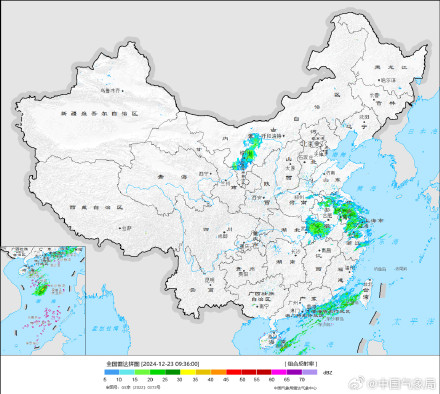 东部和南部海区有偏北大风 新疆北部西藏等地有明显降雪