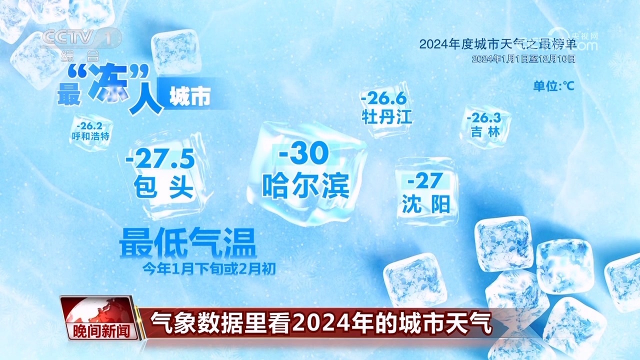 气象数据里看2024年的城市天气