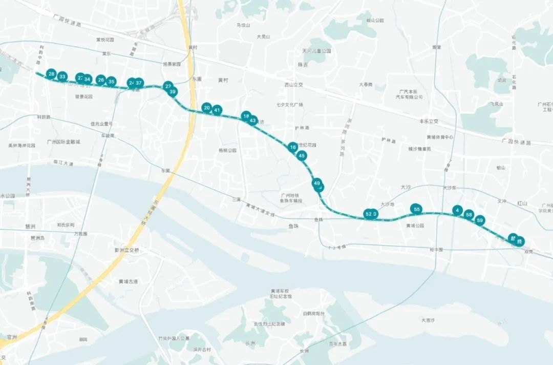 广州BRT天河段自动驾驶便民线开通，夜间运营