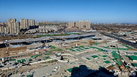 实拍!北京城市副中心站综合交通枢纽工程最新进展 实拍!北京城市副中心站综合交通枢纽工程最新进展
