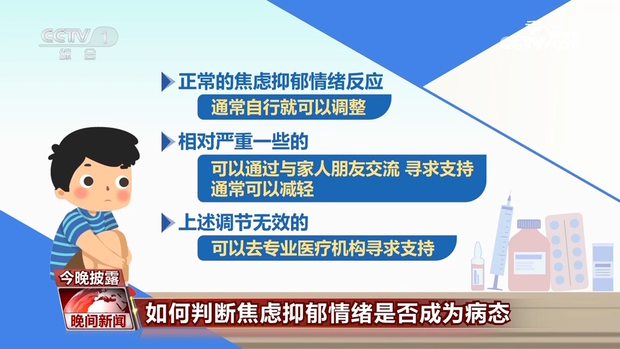 两个标准判断焦虑抑郁情绪是否成为病态