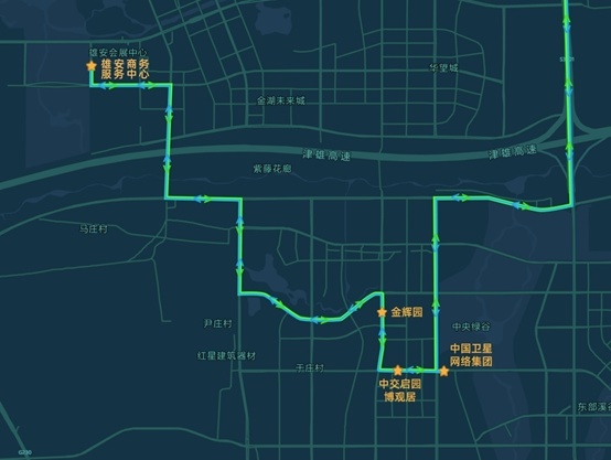 北京至雄安通勤定制快巴明天开通，途经这些站点→