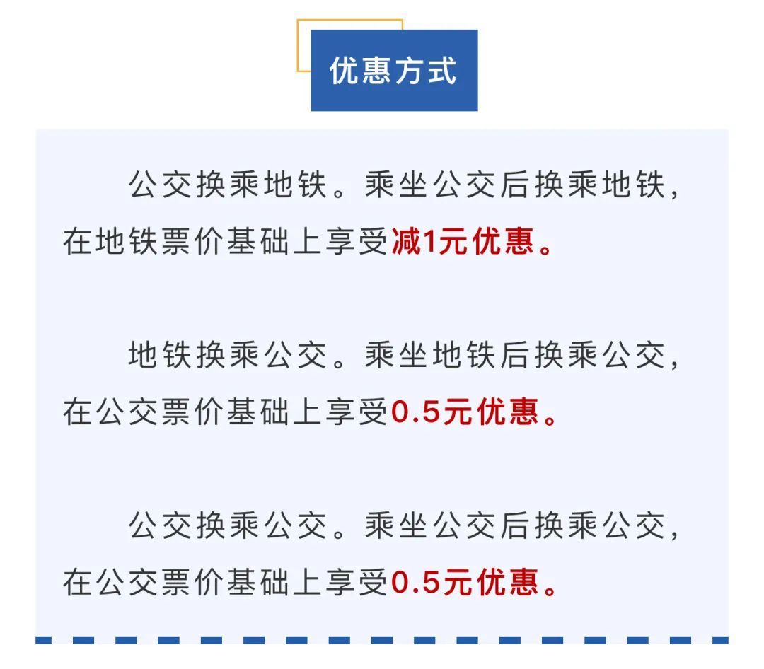 换乘优惠！事关福州公交、地铁