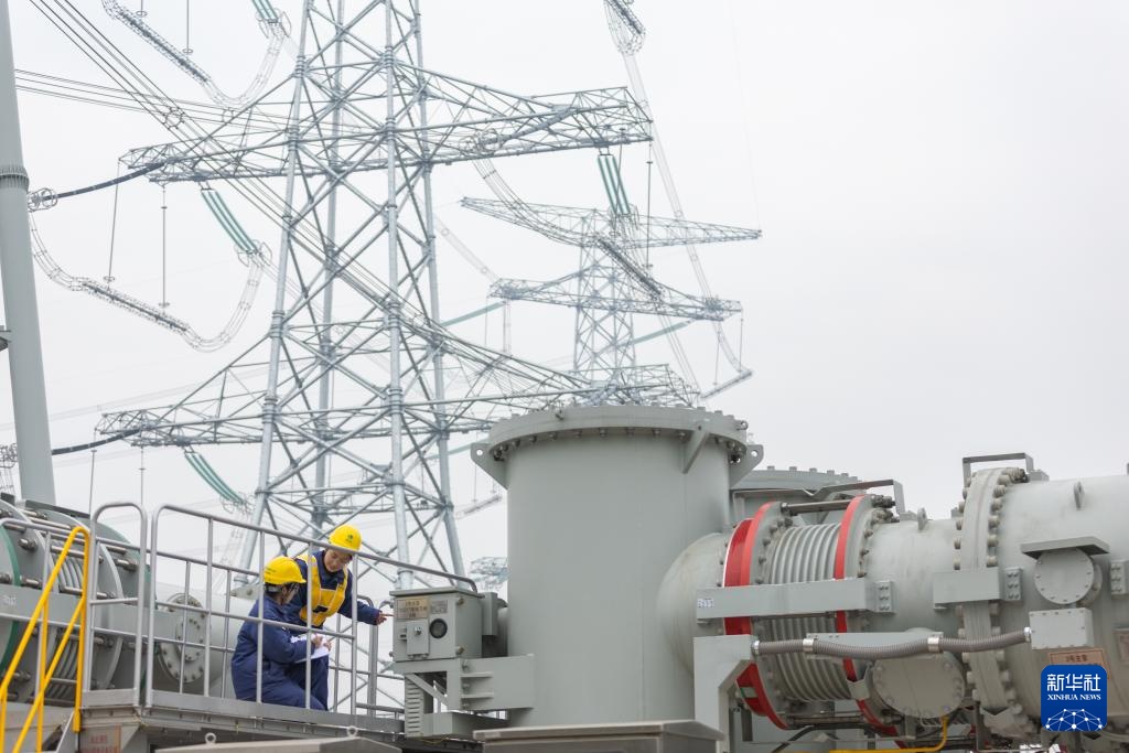 川渝1000千伏特高压交流工程投运