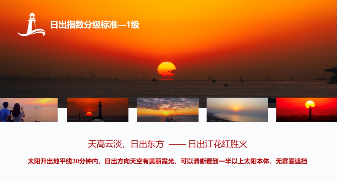 绝美！多图！上海宝藏看日出“点位”走红网络，官方发布“日出指数”供市民提前规划出行