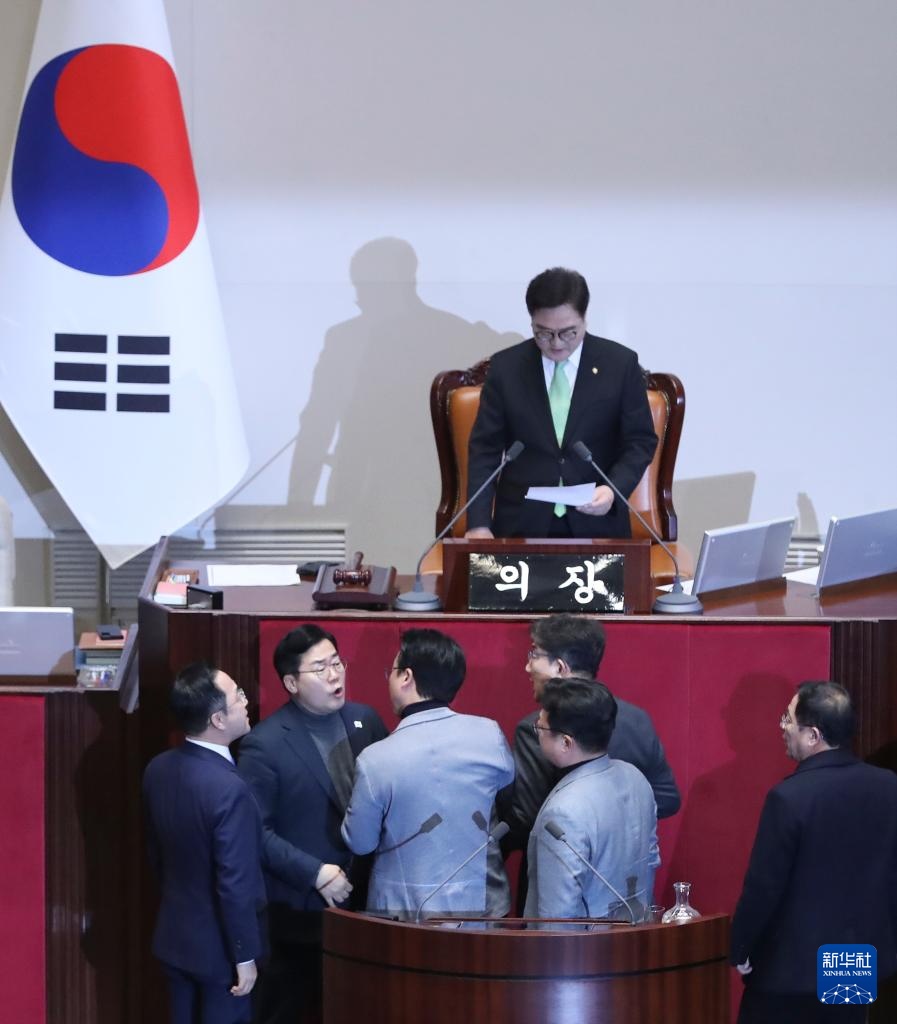 韩国国会通过针对韩德洙的弹劾动议案