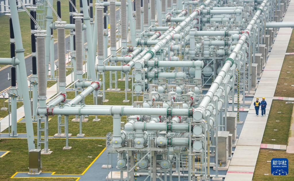 川渝1000千伏特高压交流工程投运