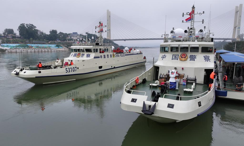 第148次中老缅泰湄公河联合巡逻执法行动圆满结束 第148次中老缅泰湄公河联合巡逻执法行动圆满结束