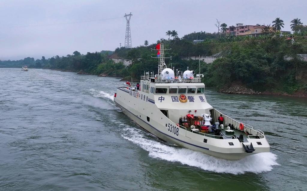 第148次中老缅泰湄公河联合巡逻执法行动圆满结束 第148次中老缅泰湄公河联合巡逻执法行动圆满结束