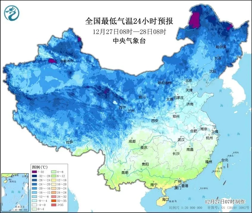 冰冻升级！上海多区发布预警 最低零下5℃~零下3℃