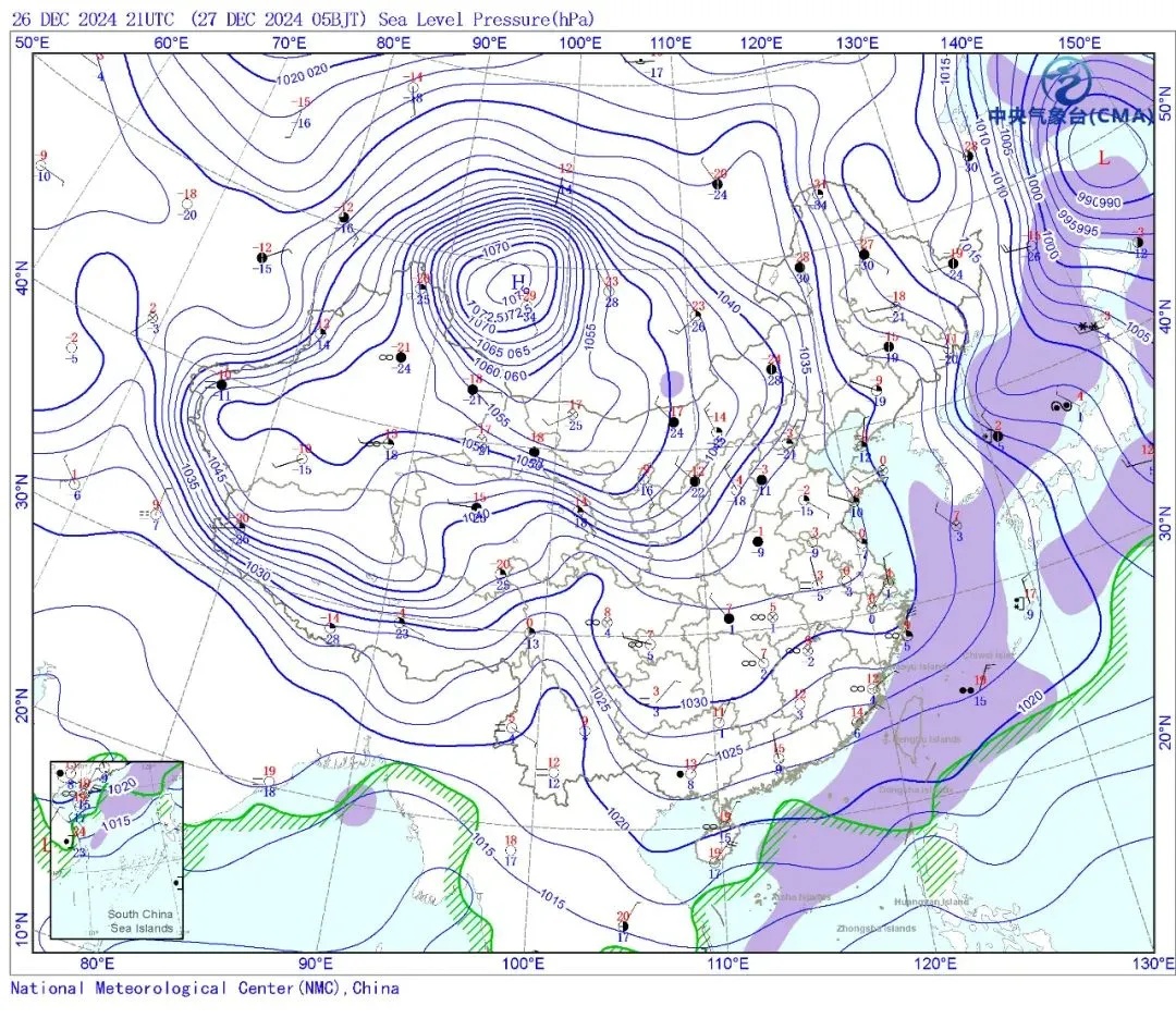 冰冻升级！上海多区发布预警 最低零下5℃~零下3℃