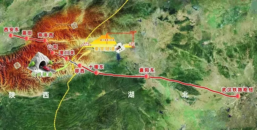 这条穿越秦岭的高铁,有新进展! 这条穿越秦岭的高铁,有新进展!