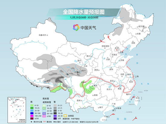 全国大部地区将在晴朗升温中迎接2025年