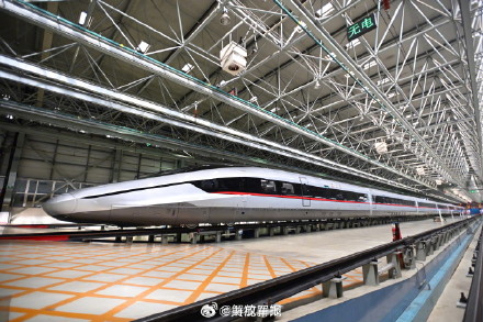 骄傲转发！中国CR450动车组样车发布