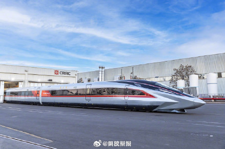 骄傲转发！中国CR450动车组样车发布