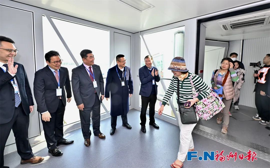 福州—首尔！顺利首航！他们现场直呼“太好了”