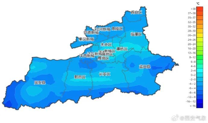 零下14℃！刚刚，陕西发布重要天气报告！
