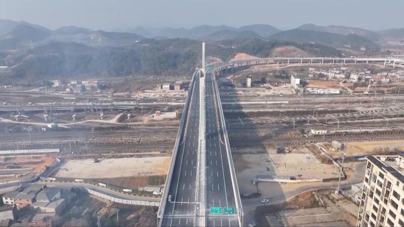 江西：九江新建快速路系统工程（一期）全线通车