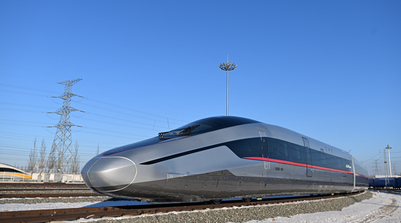 时速400公里！CR450动车组样车亮相