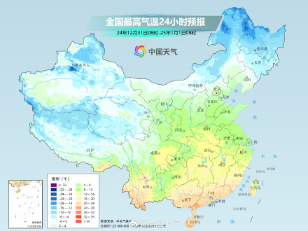 我国大部较常年同期偏暖 昼夜温差较大局地超20℃