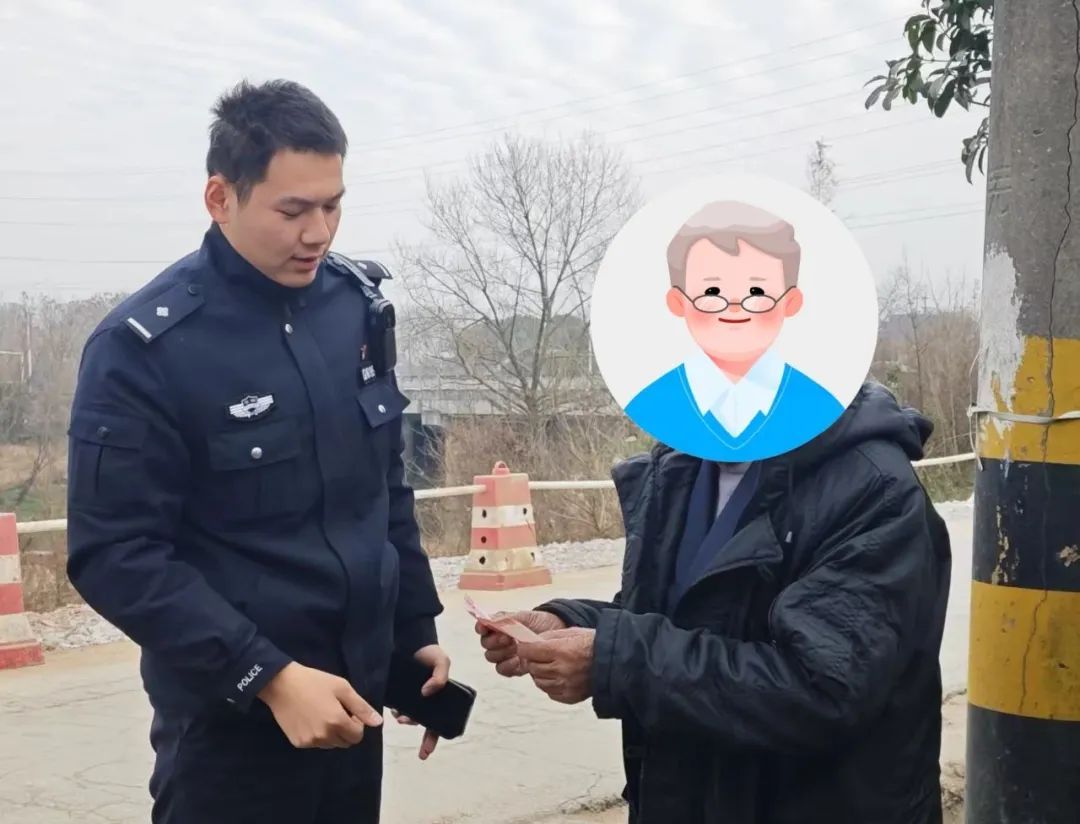 民警因为他而撒了个“谎”