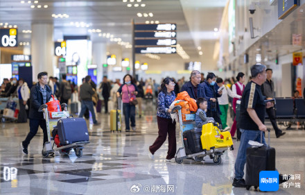 海南岛内三大机场2024年旅客吞吐量达4931万人次 海南岛内三大机场2024年旅客吞吐量达4931万人次