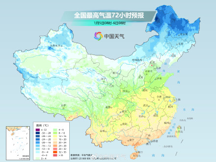 冷空气势力整体较弱 我国大部气温以偏高为主