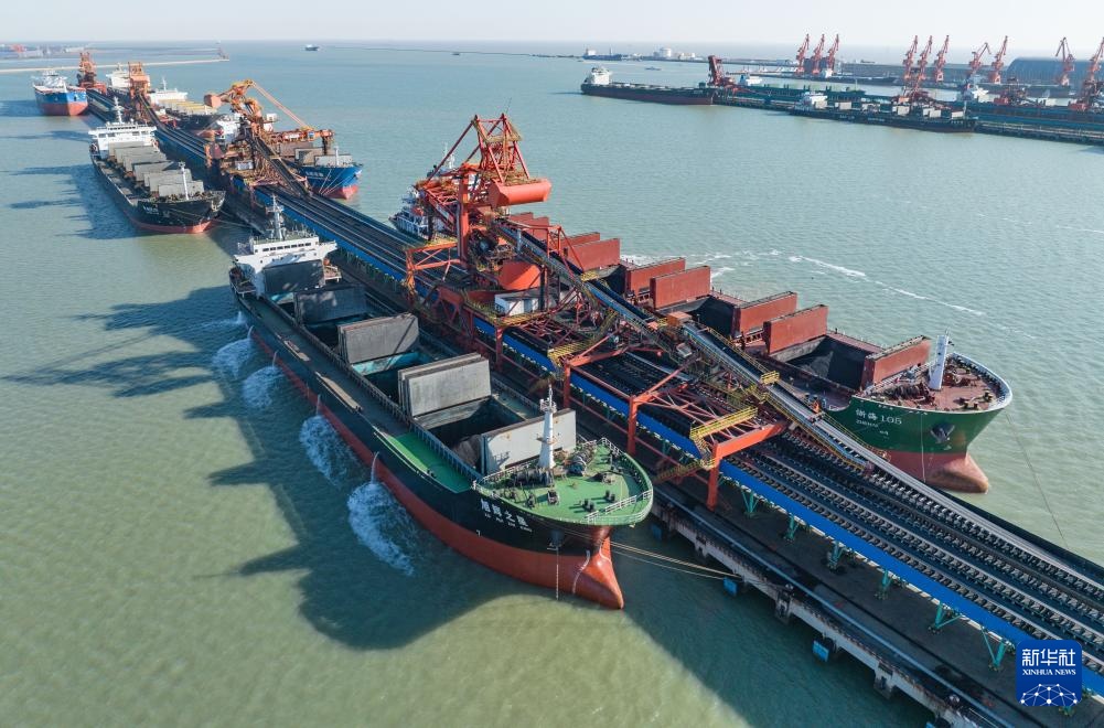 河北黄骅港煤炭下水量保持高位 河北黄骅港煤炭下水量保持高位