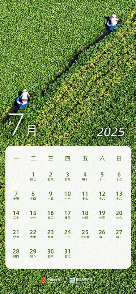 收藏！2025年放假日历
