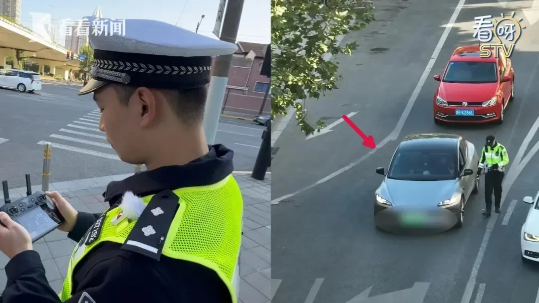堪称上海“最严路口”!一抓一个准?交警一天最多能开40多张罚单,有司机还想抵赖 堪称上海“最严路口”!一抓一个准?交警一天最多能开40多张罚单,有司机还想抵赖