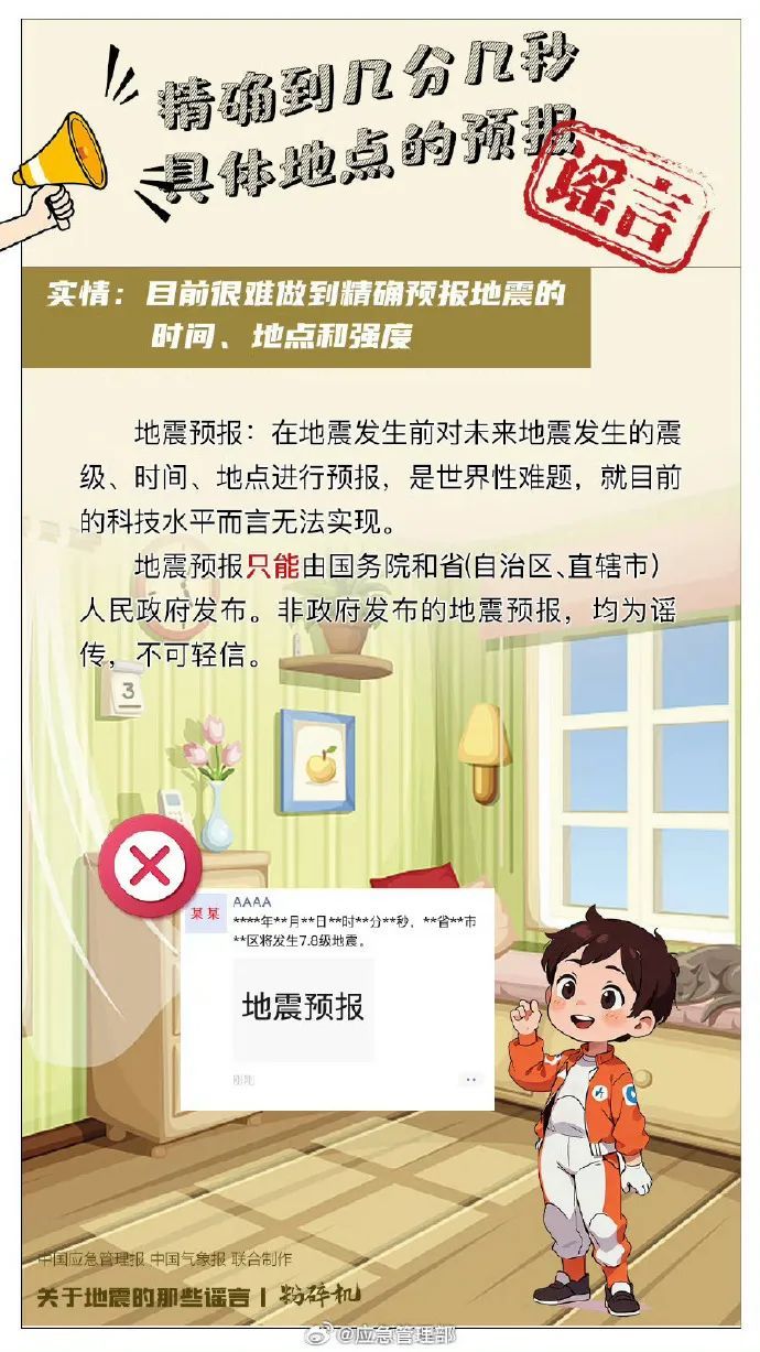 提前一小时收到了地震预警?磁铁可预测地震?这些地震谣言不要信 提前一小时收到了地震预警?磁铁可预测地震?这些地震谣言不要信