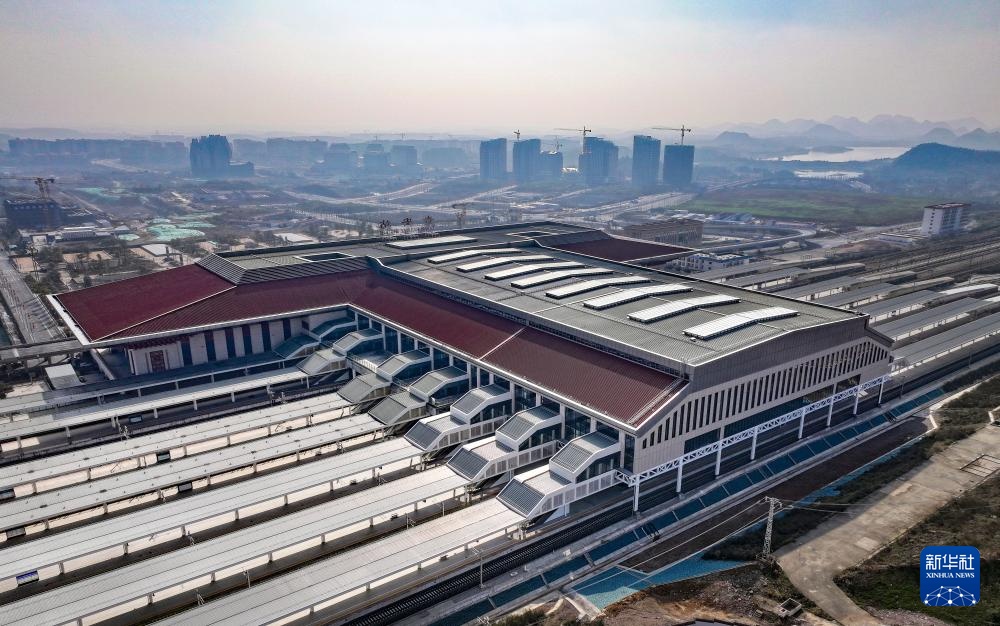 贵州省贵安站扩建完成正式投用