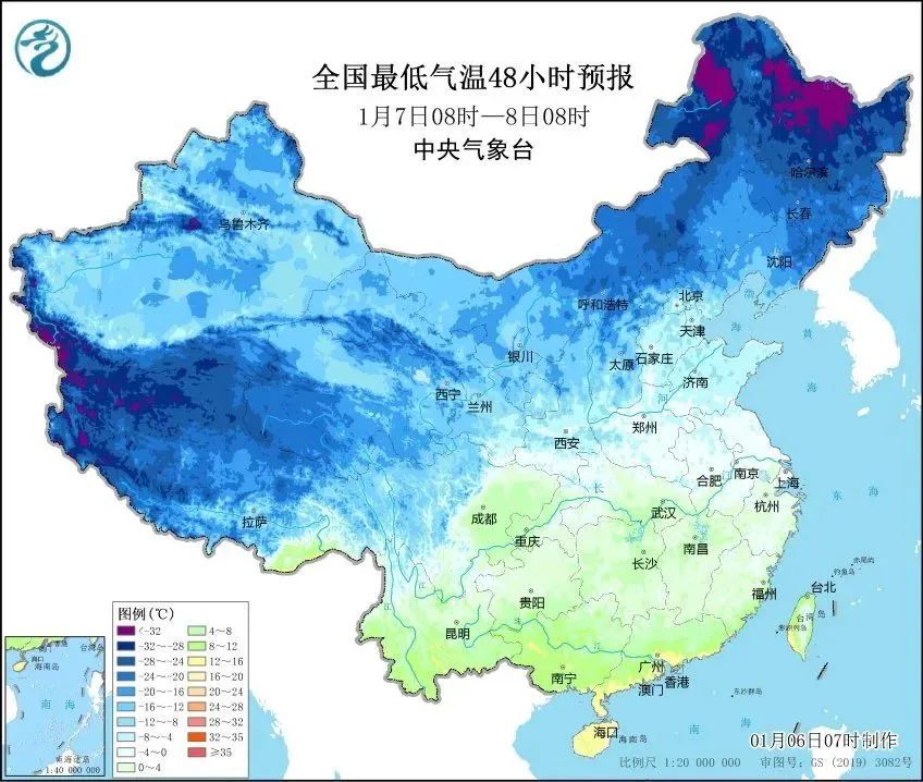 明晨上海郊区最低温零下3度至0度！新一股冷空气今夜启程，周四气温猛降