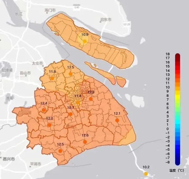 明晨上海郊区最低温零下3度至0度！新一股冷空气今夜启程，周四气温猛降