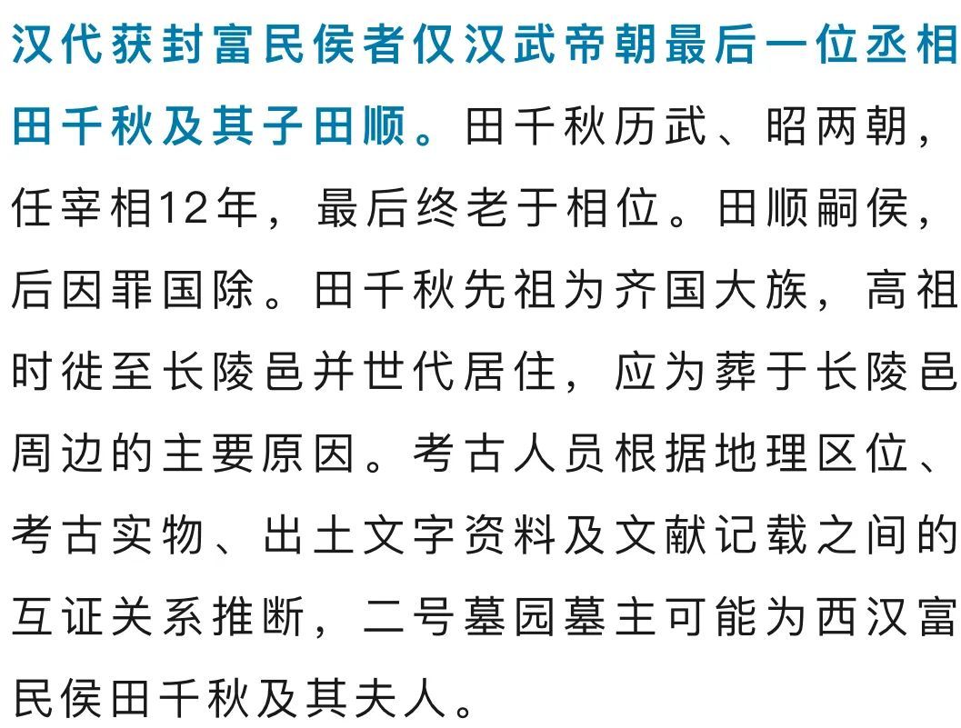 陕西发现西汉列侯墓园,墓主可能是→ 陕西发现西汉列侯墓园,墓主可能是→