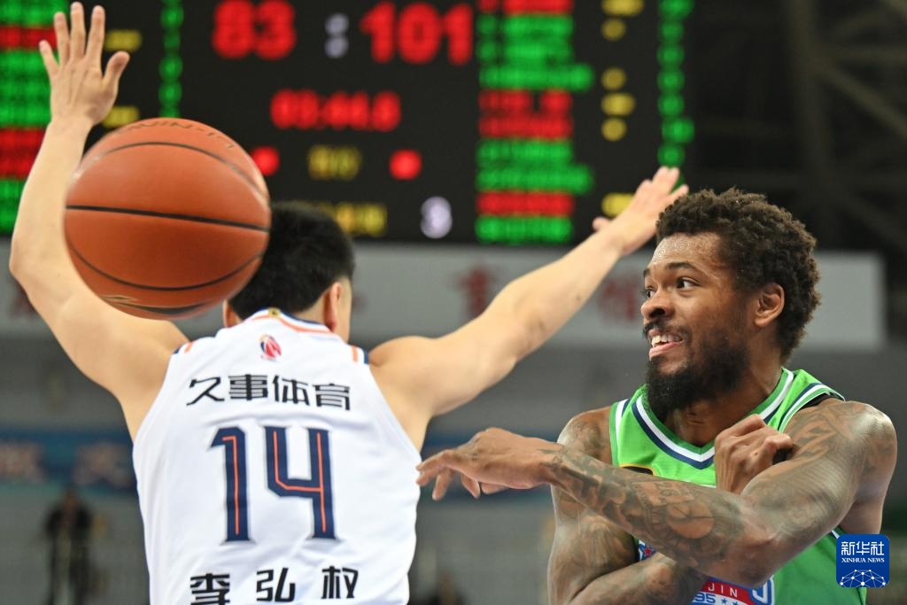 CBA常规赛：天津先行者不敌上海久事