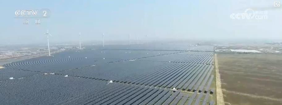 盐碱地变身清洁能源新绿洲 我国最大滩涂光储电站投产发电