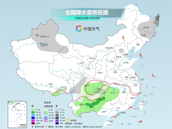 要下雪了！2025年南方首轮大范围雨雪来了