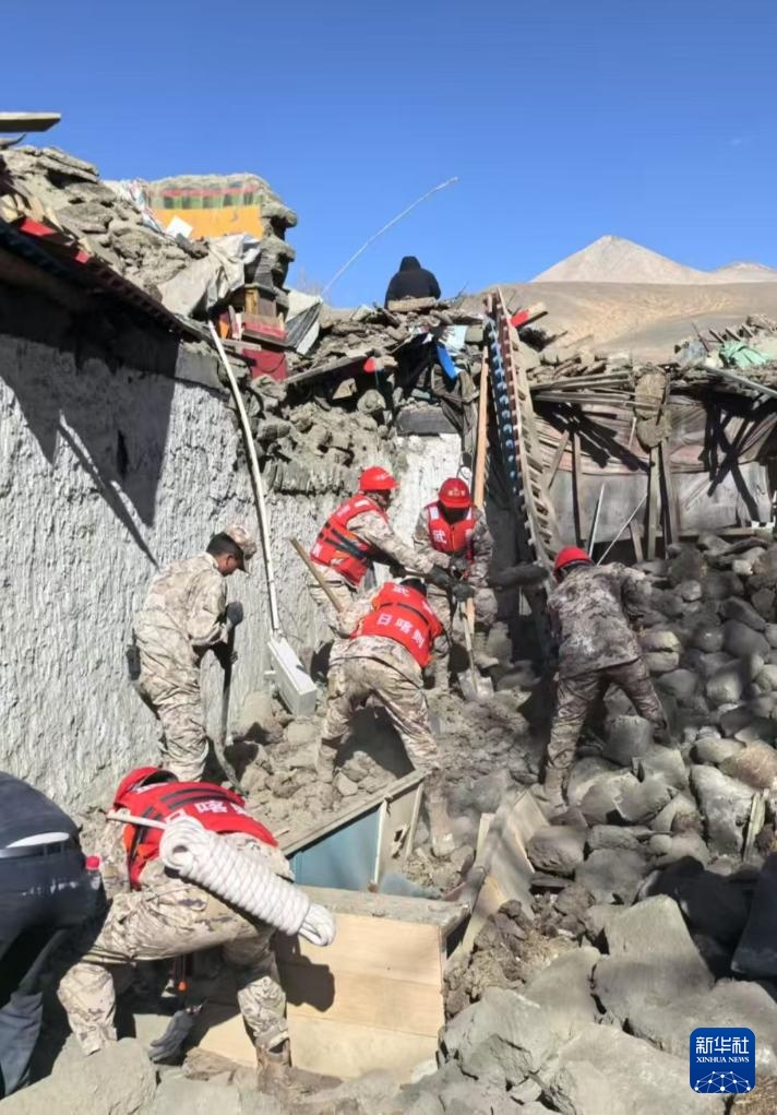 西藏定日县地震已致53人遇难 西藏定日县地震已致53人遇难