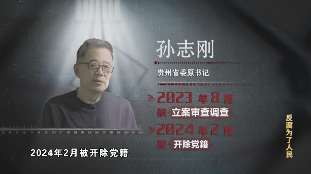 自己台前办事，妻儿、兄弟等在背后收钱！孙志刚贪腐细节披露